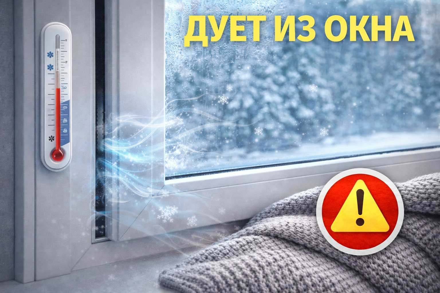 Дует из окна — что делать и как устранить сквозняк?